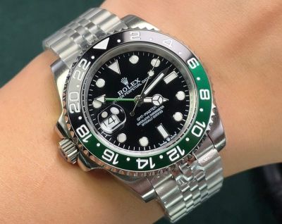 ROLEX GMT-Master II Fake 904L Steel 40MM Automatic Movement Black Watch